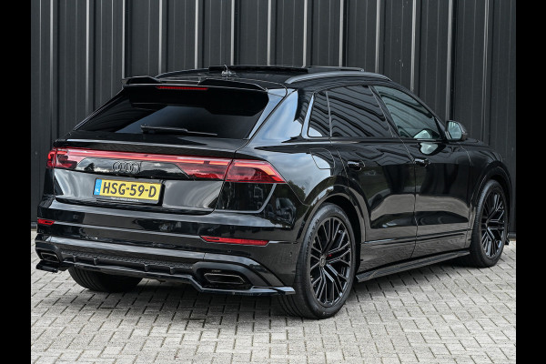Audi Q8 60 TFSI e QUATTRO PRO LINE S COMPETITION | PANORAMADAK | LUCHTVERING | BLACK-OPTIC | MEMORY SEATS | HEAD-UP | 360 CAMERA | ADAPT Audi Q8 60 TFSI e QUATTRO PRO LINE S COMPETITION | PANORAMADAK | LUCHTVERING | BLACK-OPTIC | MEMORY SEATS | HEAD-UP | 360 CAMERA | ADAPT