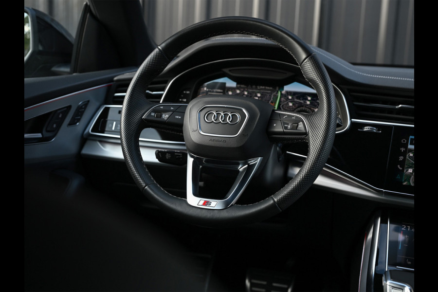 Audi Q8 60 TFSI e QUATTRO PRO LINE S COMPETITION | PANORAMADAK | LUCHTVERING | BLACK-OPTIC | MEMORY SEATS | HEAD-UP | 360 CAMERA | ADAPT Audi Q8 60 TFSI e QUATTRO PRO LINE S COMPETITION | PANORAMADAK | LUCHTVERING | BLACK-OPTIC | MEMORY SEATS | HEAD-UP | 360 CAMERA | ADAPT