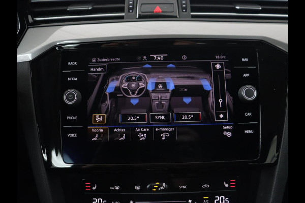 Volkswagen Passat 1.4 TSI PHEV GTE | Stoelverwarming | Massage | Camera | Adaptive cruise | Carplay | Matrix LED | Navigatie | Plug In