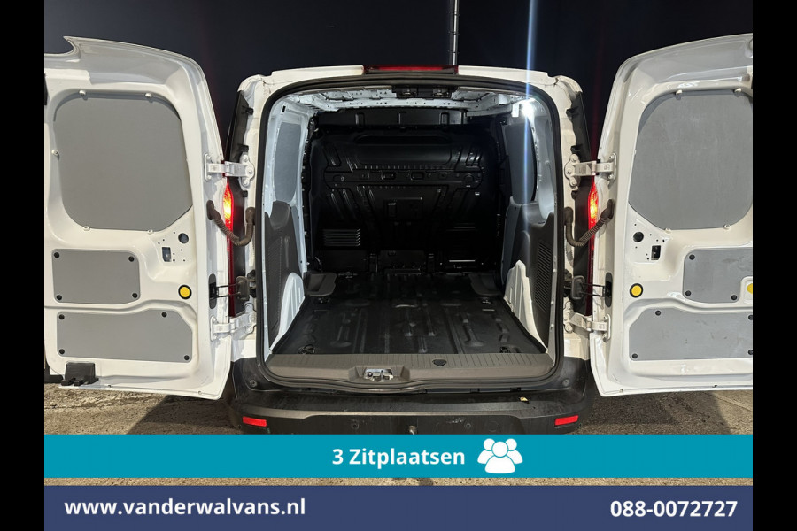 Ford Transit Connect 1.5 EcoBlue 100pk L1H1 Euro6 Airco | 3-Zits | Camera | Navigatie | LED | Cruisecontrol | Verwarmde voorruit Stoelverwarming, Trekhaak, Parkeersensoren, Bijrijdersbank