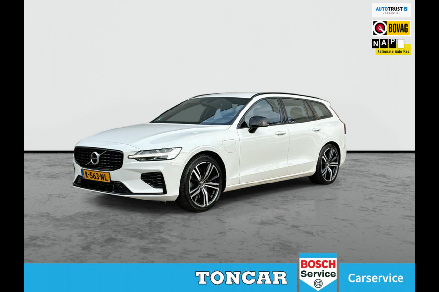 Volvo V60 2.0 T6 Recharge AWD R-Design 341PK! | Stoel- stuurverwarming | Lederen Sportstoelen | Park Assist | Adapt Cruise Control Volvo V60 2.0 T6 Recharge AWD R-Design 341PK! | Stoel- stuurverwarming | Lederen Sportstoelen | Park Assist | Adapt Cruise Control