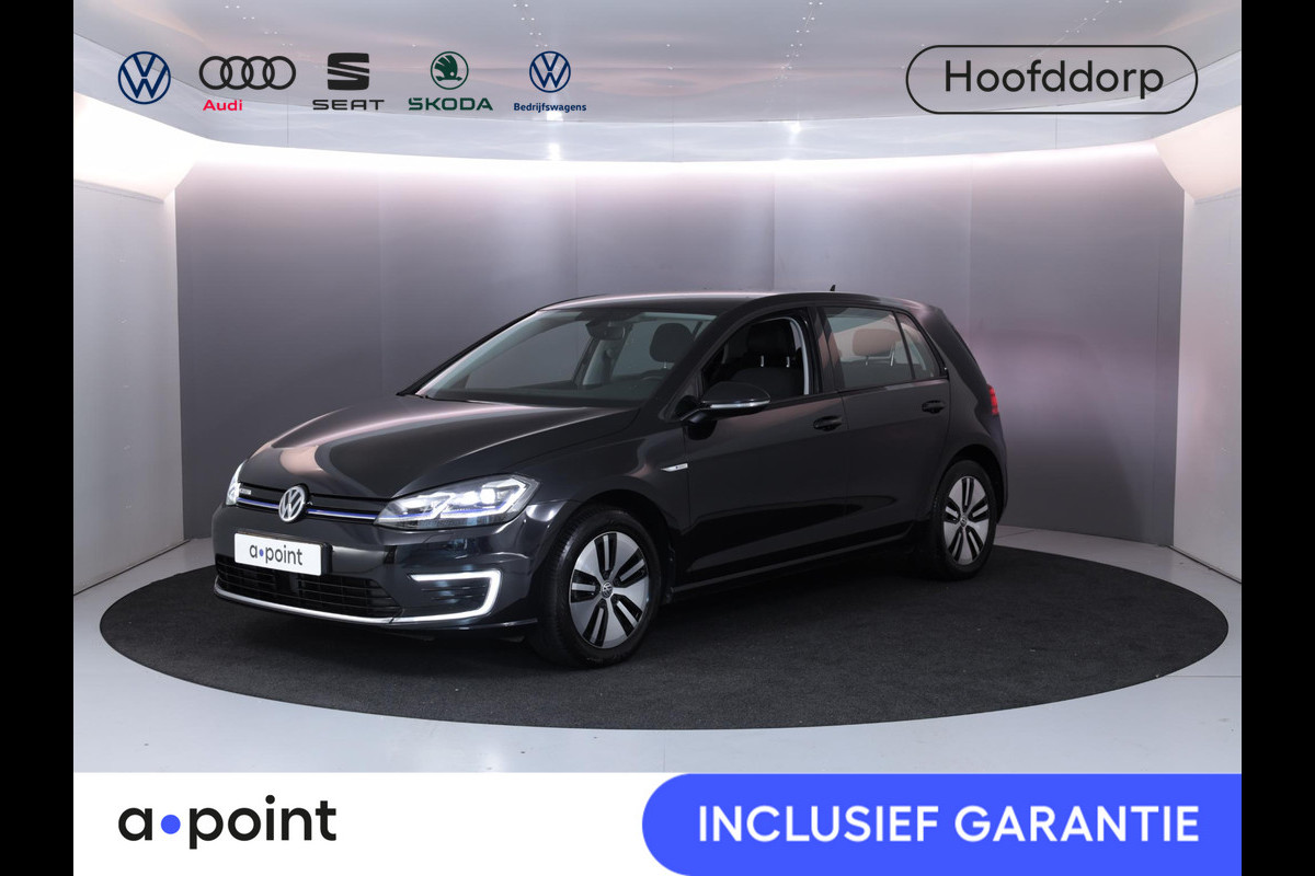 Volkswagen e-Golf E-DITION 136 pk | Navigatie | Parkeersensoren | Adaptieve cruise control | Stoelverwarming |