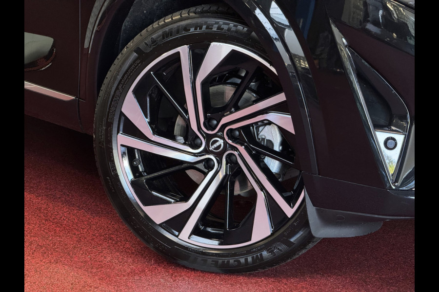 Nissan QASHQAI 1.3 MHEV 160PK TEKNA PLUS BOSE 20''LMV LEER ALCANTARA PANO MASSAGE BOSE STOEL/STUUR/RUIT VERW MATRIX.LED ELEK.KLEP HEADUP 20''LM 03/2025