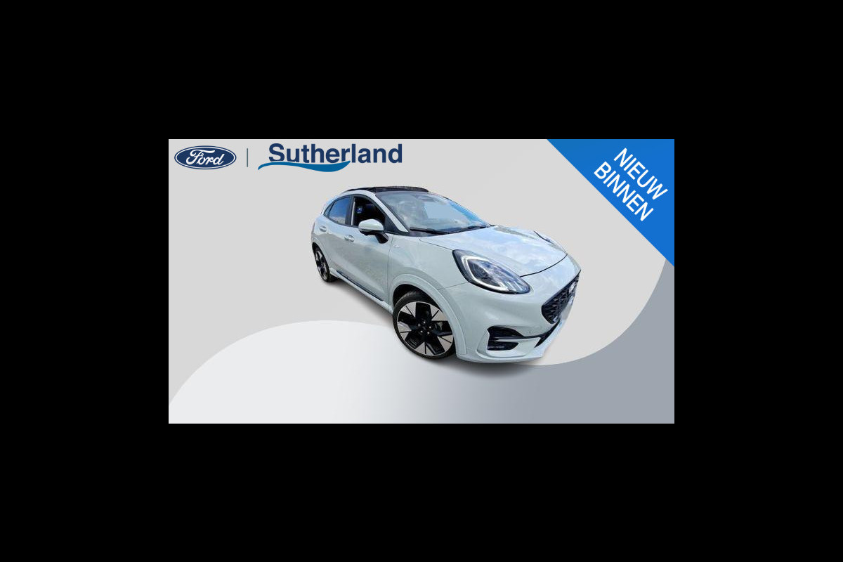 Ford Puma 1.0 EcoBoost Hybrid ST-Line X 125pk | Driver Assistance Pack | Winterpack | Panorama Dak | Reservewiel | 19 inch Licht metalen Velgen Ford Puma 1.0 EcoBoost Hybrid ST-Line X 125pk | Driver Assistance Pack | Winterpack | Panorama Dak | Reservewiel | 19 inch Licht metalen Velgen