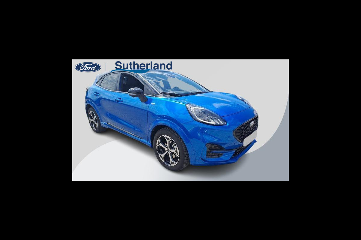 Ford Puma 1.0 EcoBoost Hybrid ST-Line X 125pk | Driver Assistance Pack | Winterpack | Contrasterend Dak | Reservewiel | All Weatherbanden Ford Puma 1.0 EcoBoost Hybrid ST-Line X 125pk | Driver Assistance Pack | Winterpack | Contrasterend Dak | Reservewiel | All Weatherbanden