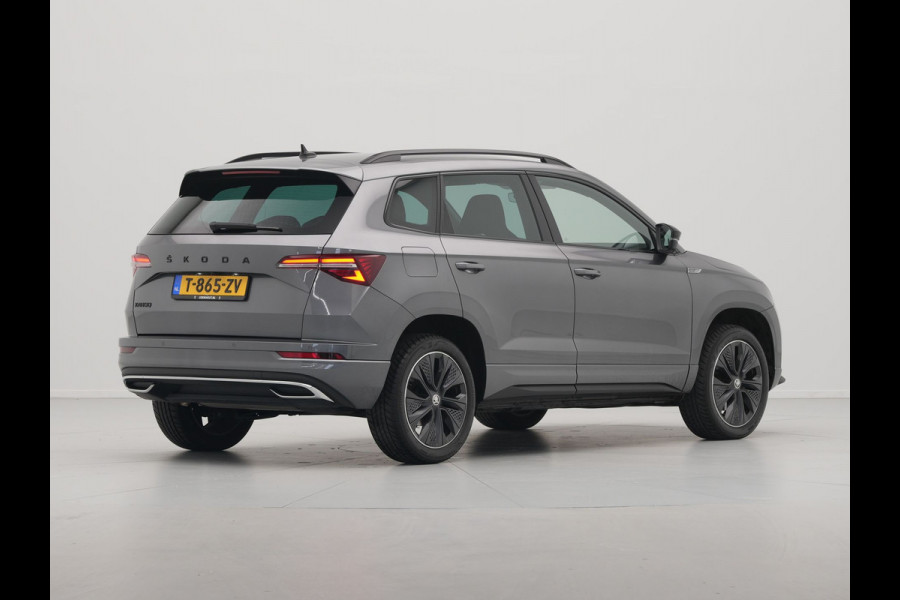 Škoda Karoq 1.5 TSI ACT 150PK DSG Sportline Business Navigatie Camera elek klep keyless 18"velgen 151 Škoda Karoq 1.5 TSI ACT 150PK DSG Sportline Business Navigatie Camera elek klep keyless 18"velgen 151