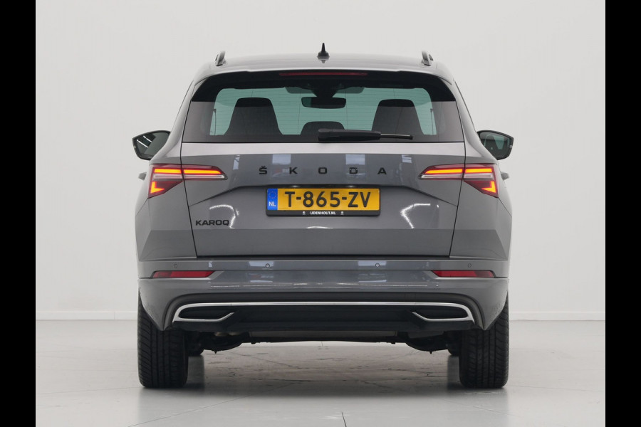 Škoda Karoq 1.5 TSI ACT 150PK DSG Sportline Business Navigatie Camera elek klep keyless 18"velgen 151 Škoda Karoq 1.5 TSI ACT 150PK DSG Sportline Business Navigatie Camera elek klep keyless 18"velgen 151