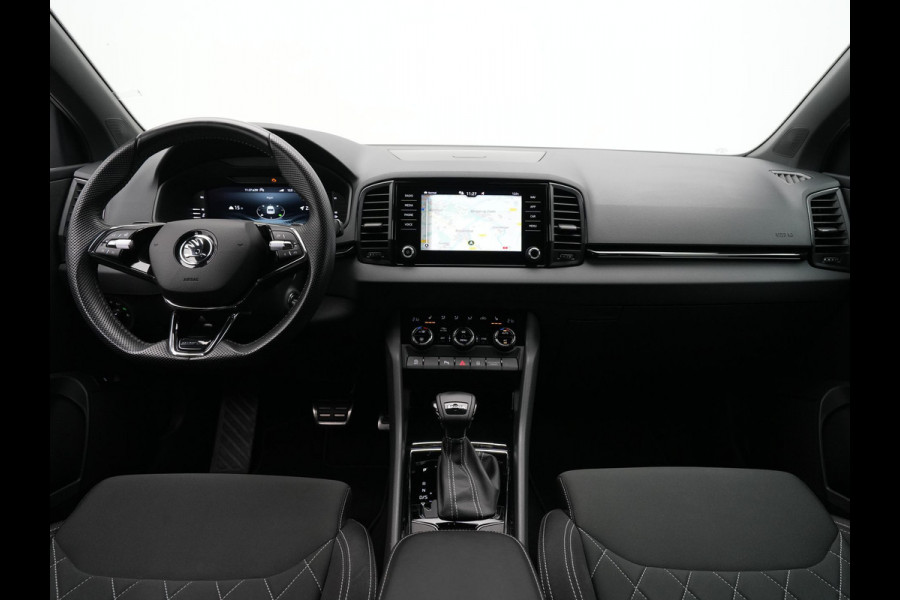 Škoda Karoq 1.5 TSI ACT 150PK DSG Sportline Business Navigatie Camera elek klep keyless 18"velgen 151 Škoda Karoq 1.5 TSI ACT 150PK DSG Sportline Business Navigatie Camera elek klep keyless 18"velgen 151