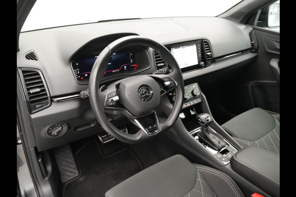 Škoda Karoq 1.5 TSI ACT 150PK DSG Sportline Business Navigatie Camera elek klep keyless 18"velgen 151 Škoda Karoq 1.5 TSI ACT 150PK DSG Sportline Business Navigatie Camera elek klep keyless 18"velgen 151