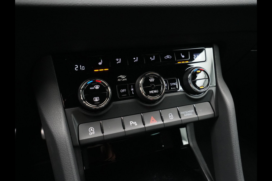 Škoda Karoq 1.5 TSI ACT 150PK DSG Sportline Business Navigatie Camera elek klep keyless 18"velgen 151 Škoda Karoq 1.5 TSI ACT 150PK DSG Sportline Business Navigatie Camera elek klep keyless 18"velgen 151