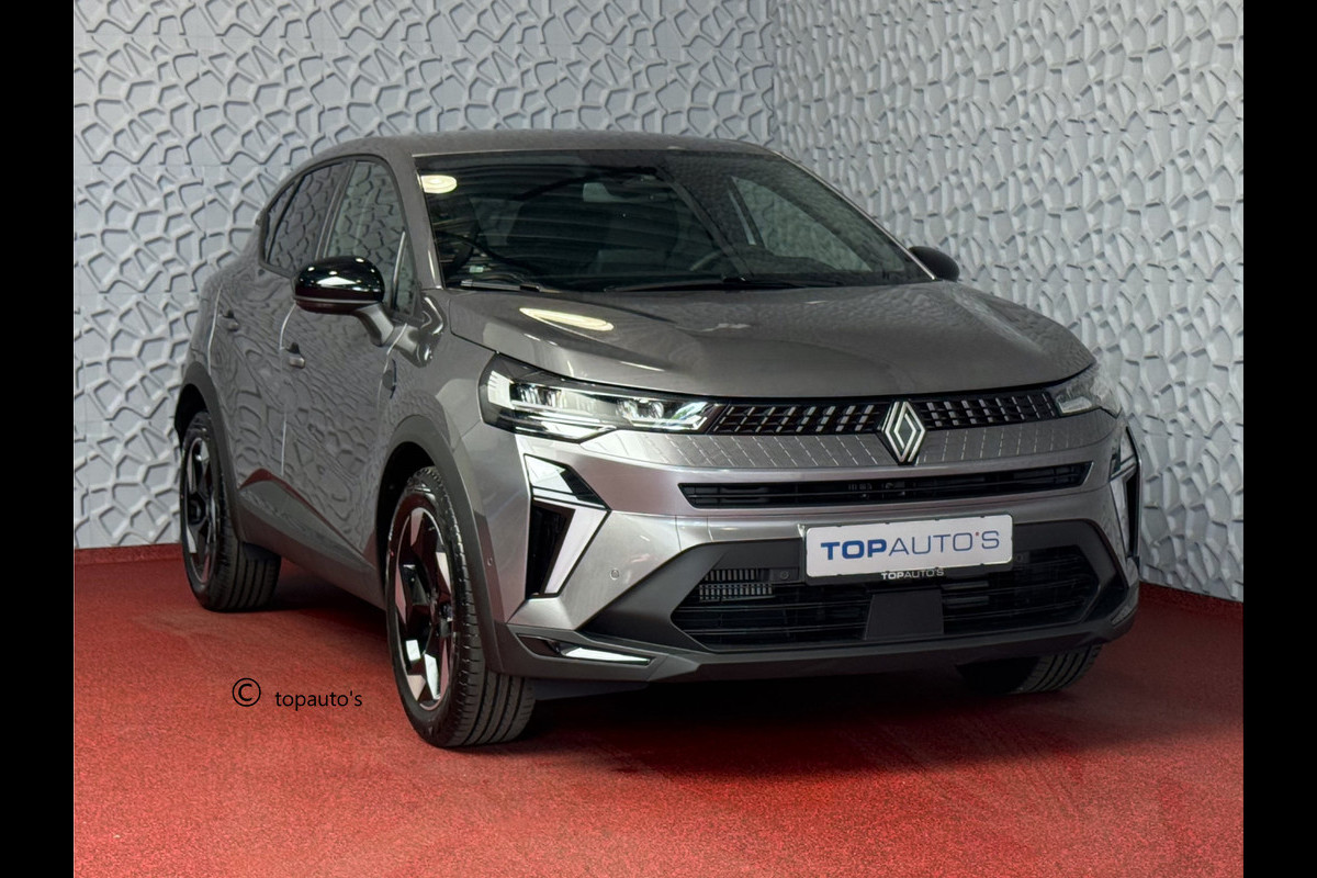 Renault Captur 1.3 MILD HYBRID 160 TECHNO CAMERA 18''LMV STOEL/STUUR .VERW PURE VISION LED 10'' R-LINK NAVI 2025 EDC-automaat (Efficiënt Dual Clutch) 7 Versnellingen 1200KG Trekgewicht