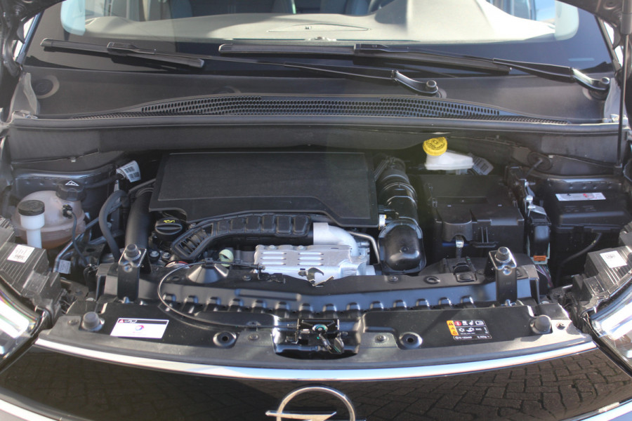 Opel Crossland 1.2-Turbo 110 pk Ultimate Mooie en luxe hoogzitter met weinig km's ! Volautm. airco dual, cruise control, camera, comfortstoelen, metallic lak,  LM wielen, navigatie, telefoonvoorb., LED verlichting  etc.