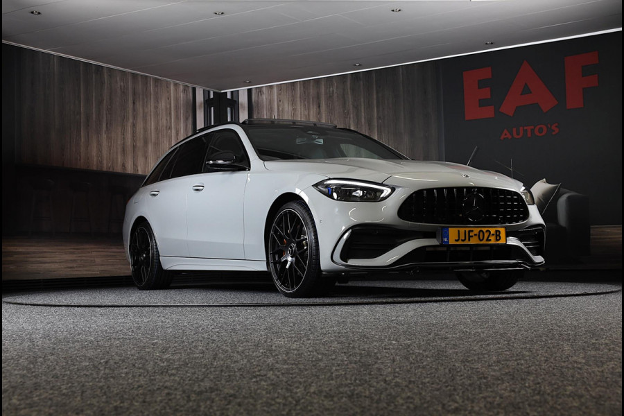 Mercedes-Benz C-Klasse Estate 300 e AMG 63 Look / Massage / Burmester / Head Up / 360 Camera / Acc / Elek Stoelen / Open Pano / 20