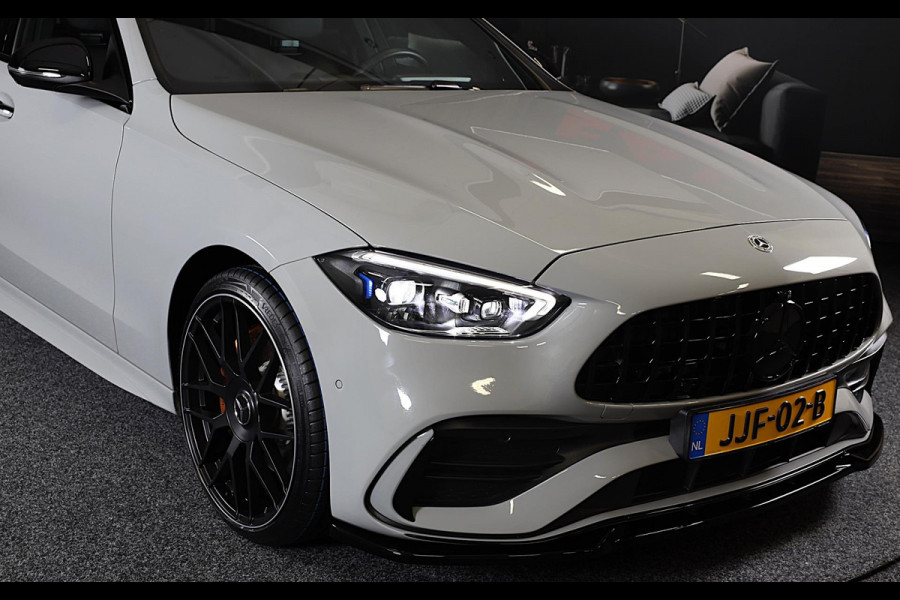 Mercedes-Benz C-Klasse Estate 300 e AMG 63 Look / Massage / Burmester / Head Up / 360 Camera / Acc / Elek Stoelen / Open Pano / 20
