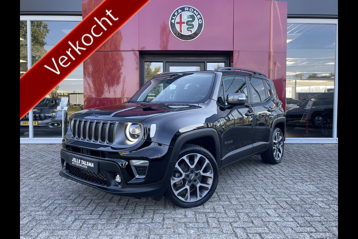 Jeep Renegade 4xe 240 Plug-in Hybrid Electric S | Stoel/Stuur verwarming | Apple/Android CarPlay Jeep Renegade 4xe 240 Plug-in Hybrid Electric S | Stoel/Stuur verwarming | Apple/Android CarPlay