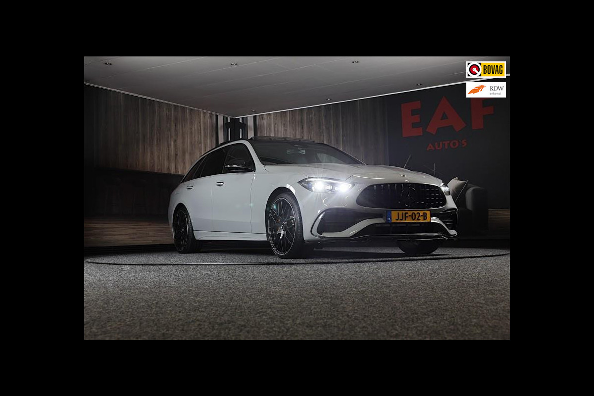 Mercedes-Benz C-Klasse Estate 300 e AMG 63 Look / Massage / Burmester / Head Up / 360 Camera / Acc / Elek Stoelen / Open Pano / 20