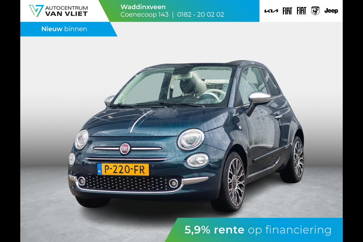 Fiat 500C 1.0 Hybrid Dolcevita | Carplay / Android | 16" LM Velgen | Climate Control | Parkeersensoren | Fiat 500C 1.0 Hybrid Dolcevita | Carplay / Android | 16" LM Velgen | Climate Control | Parkeersensoren |