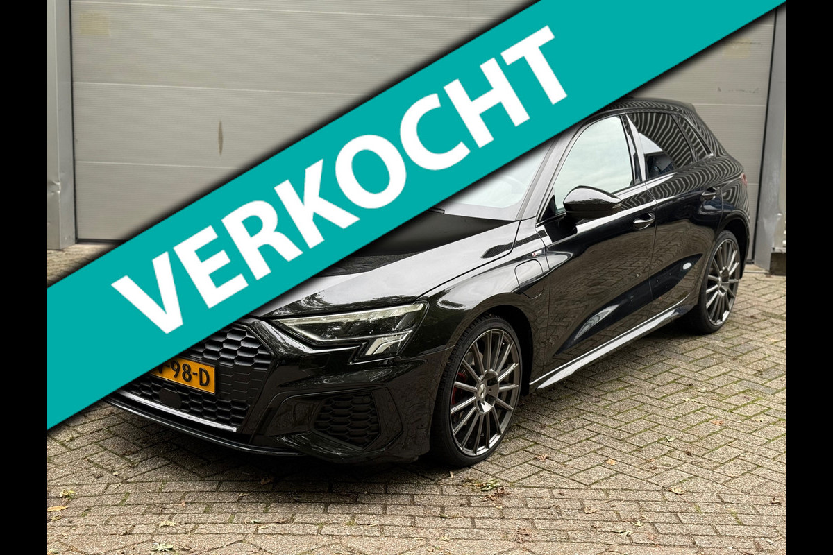 Audi A3 Sportback 45 TFSI e S edition Competition l Pano l Alcantara Diamond stiksels l Virtual l Winterbanden l Audi A3 Sportback 45 TFSI e S edition Competition l Pano l Alcantara Diamond stiksels l Virtual l Winterbanden l