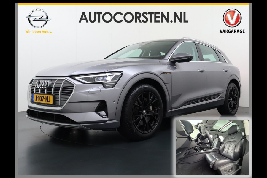 Audi e-tron 50 Quattro 313pk SOH 92% Leer Pano-dak Bang&Olufsen®-Hifi Memory Adaptieve Cruise Control Stoelverwarming DAB Elek.verst.Stoelen Led Elek.Achterklep Business Edition Plus 71kWh 1e Eigenaar Origineel Nederlandse Auto Nieuwprijs €75.963,-
