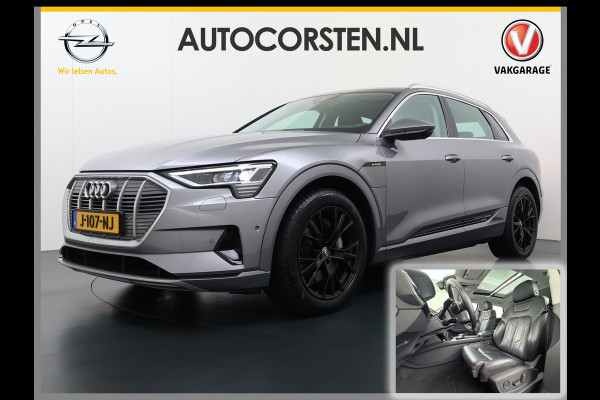 Audi e-tron 50 Quattro 313pk SOH 92% Leer Pano-dak Bang&Olufsen®-Hifi Memory Adaptieve Cruise Control Stoelverwarming DAB Elek.verst.Stoelen Led Elek.Achterklep Business Edition Plus 71kWh 1e Eigenaar Origineel Nederlandse Auto Nieuwprijs €75.963,-