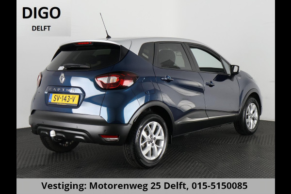 Renault Captur TCE LIMITED NAVI TREKHAAK GARANTIE TOT 6-2028* PARKEERSENSOREN ACHTER . BI-COLOR. Renault Captur TCE LIMITED NAVI TREKHAAK GARANTIE TOT 6-2028* PARKEERSENSOREN ACHTER . BI-COLOR.