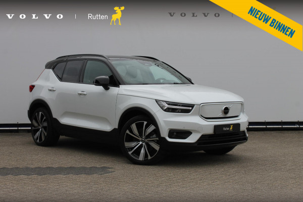 Volvo XC40 Recharge P8 AWD R-Design 20" lm velgen / Warmtepomp / Extra getint glas vanaf de B-Stijl / Google infotainment
