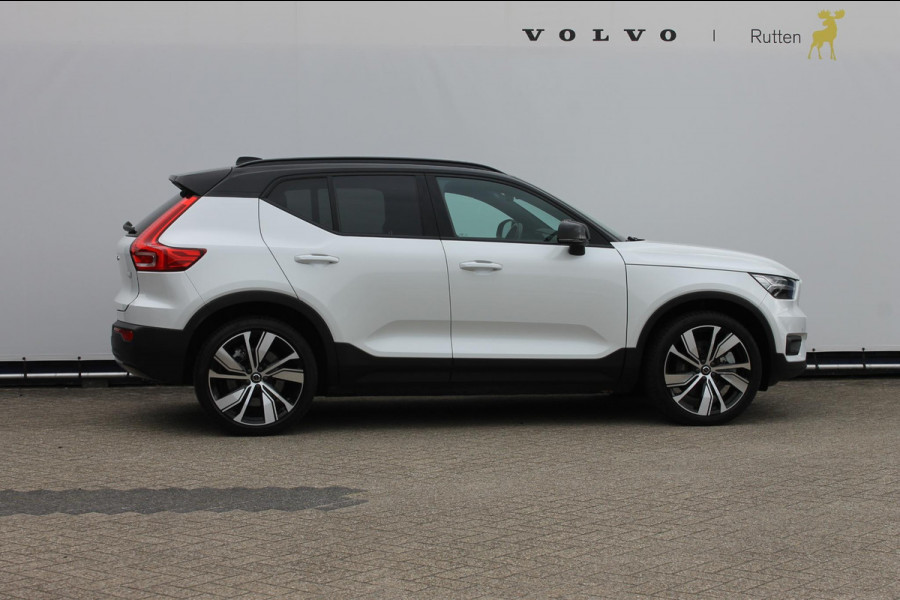 Volvo XC40 Recharge P8 AWD R-Design 20" lm velgen / Warmtepomp / Extra getint glas vanaf de B-Stijl / Google infotainment