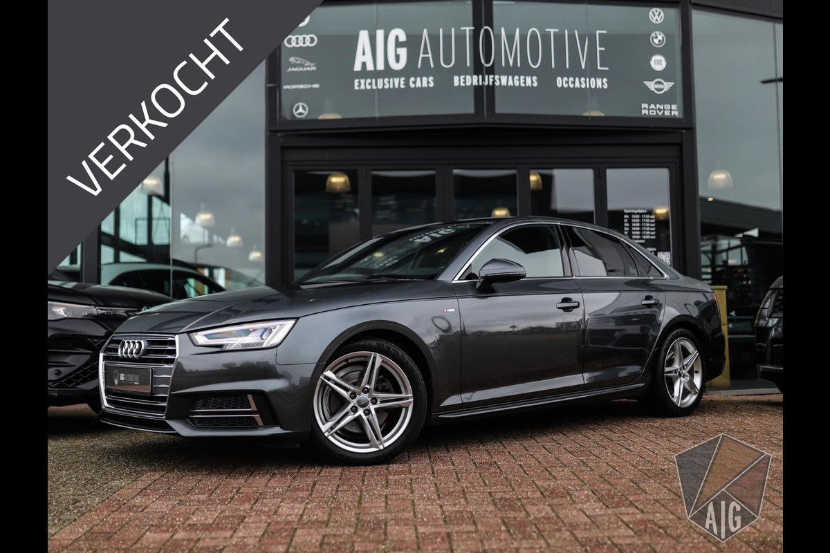 Audi A4 Limousine 1.4 TFSI Sport S line edition | 3-Zone Airco | Alarm Klasse 3 | Cruise Control | Navi Audi A4 Limousine 1.4 TFSI Sport S line edition | 3-Zone Airco | Alarm Klasse 3 | Cruise Control | Navi
