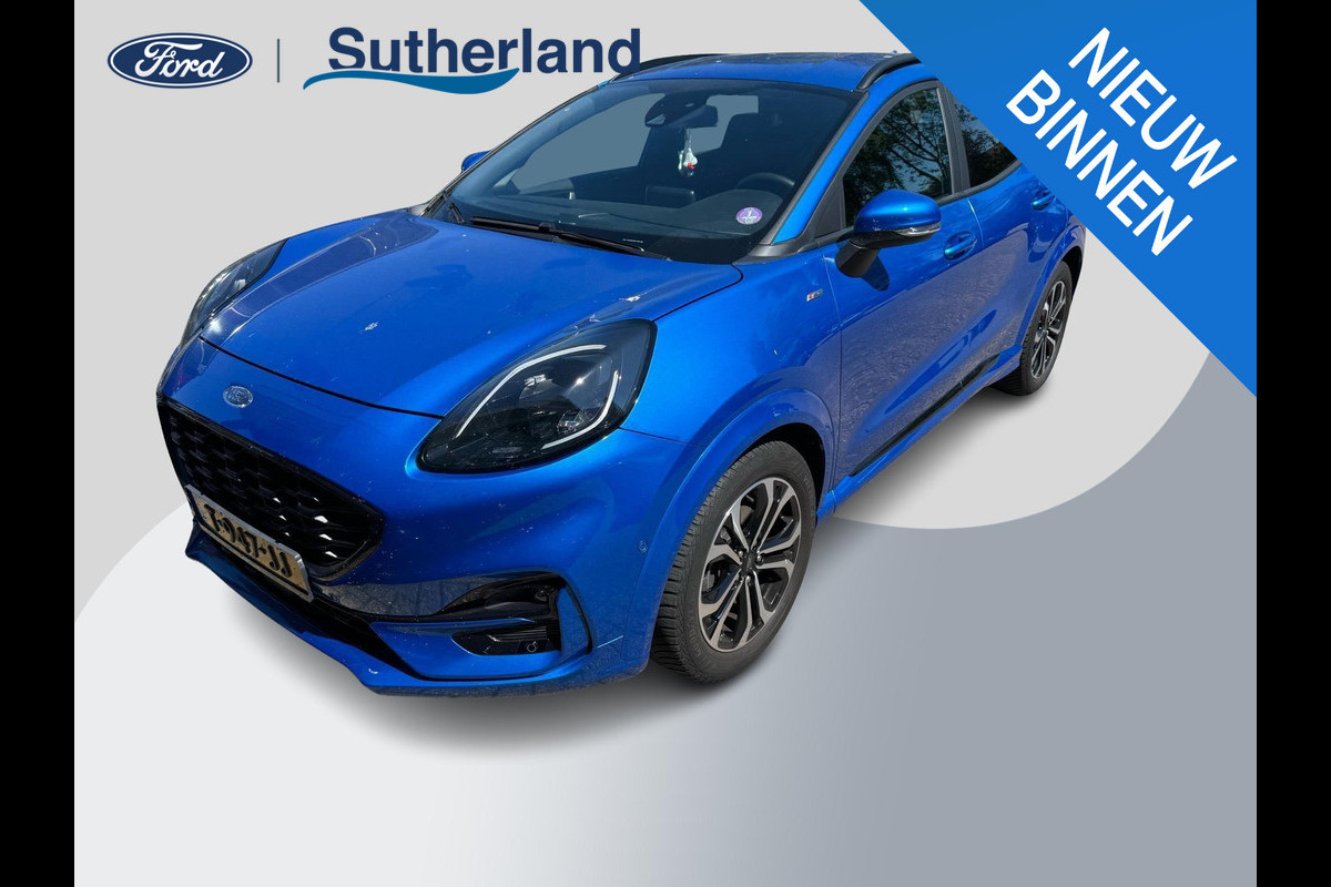 Ford Puma 1.0 EcoBoost Hybrid ST-Line X 125pk Automaat | Trekhaak | Winterpack | B&O Audio | Achteruitrijcamera Ford Puma 1.0 EcoBoost Hybrid ST-Line X 125pk Automaat | Trekhaak | Winterpack | B&O Audio | Achteruitrijcamera