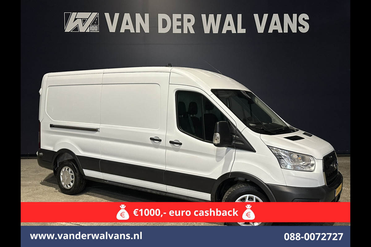 Ford Transit 2.0 TDCI 130pk L3H2 Euro6 Airco | Navigatie | Stoelverwarming | Camera | Apple Carplay | Android Auto LED, cruisecontrol, parkeersensoren, verwarmde voorruit, 2500kg trekvermogen Ford Transit 2.0 TDCI 130pk L3H2 Euro6 Airco | Navigatie | Stoelverwarming | Camera | Apple Carplay | Android Auto LED, cruisecontrol, parkeersensoren, verwarmde voorruit, 2500kg trekvermogen