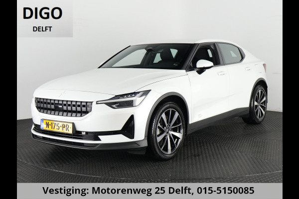 Polestar 2 LONG RANGE (231 PK) ACCU 90%! WLTP BEREIK 511 KM5 GARANTIE TOT 2032* NAVI.APPLE/ANDROID.CAMERA.BIJNA 2022.