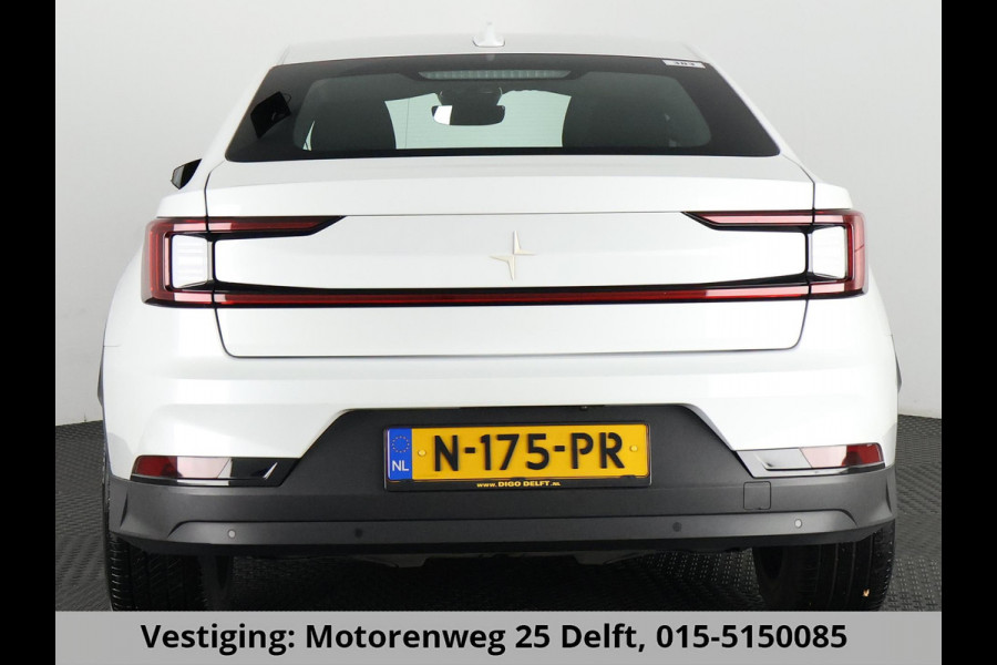 Polestar 2 LONG RANGE (231 PK) ACCU 90%! WLTP BEREIK 511 KM5 GARANTIE TOT 2032* NAVI.APPLE/ANDROID.CAMERA.BIJNA 2022.