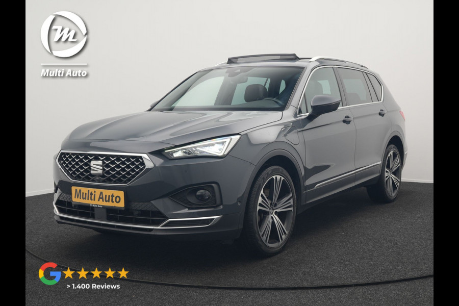 Seat Tarraco 1.4 TSI e-Hybrid Xcellence Plug In Hybrid 245pk Dealer O.H PHEV | Trekhaak Af Fabriek | Panodak | Adaptive Cruise | 360 Camera | Lederen Sportstoelen Memory & Verwarmd | Apple Carplay | Virtual | Stuur Verwarmd | Blis | Navigatie | DAB | 20"L.M | Seat Tarraco 1.4 TSI e-Hybrid Xcellence Plug In Hybrid 245pk Dealer O.H PHEV | Trekhaak Af Fabriek | Panodak | Adaptive Cruise | 360 Camera | Lederen Sportstoelen Memory & Verwarmd | Apple Carplay | Virtual | Stuur Verwarmd | Blis | Navigatie | DAB | 20"L.M |