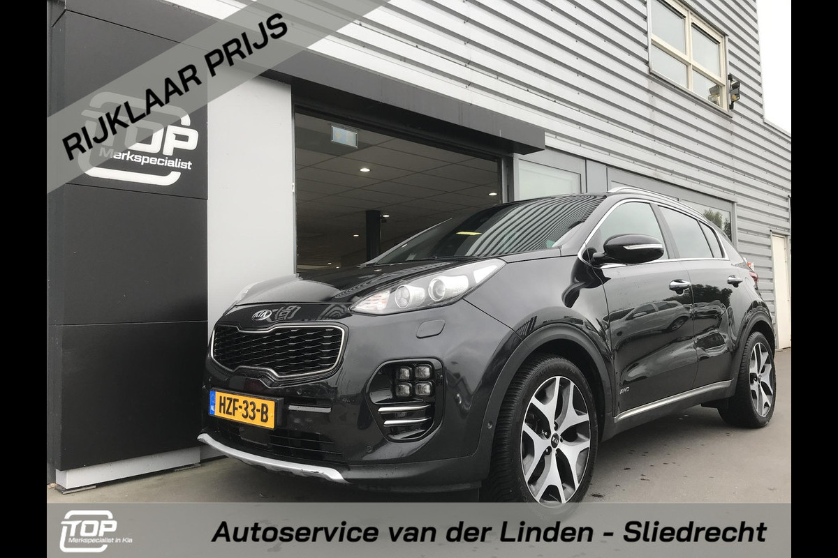Kia Sportage 1.6 4WD GT-Line PlusLine Automaat lage km 177PK Kia Sportage 1.6 4WD GT-Line PlusLine Automaat lage km 177PK