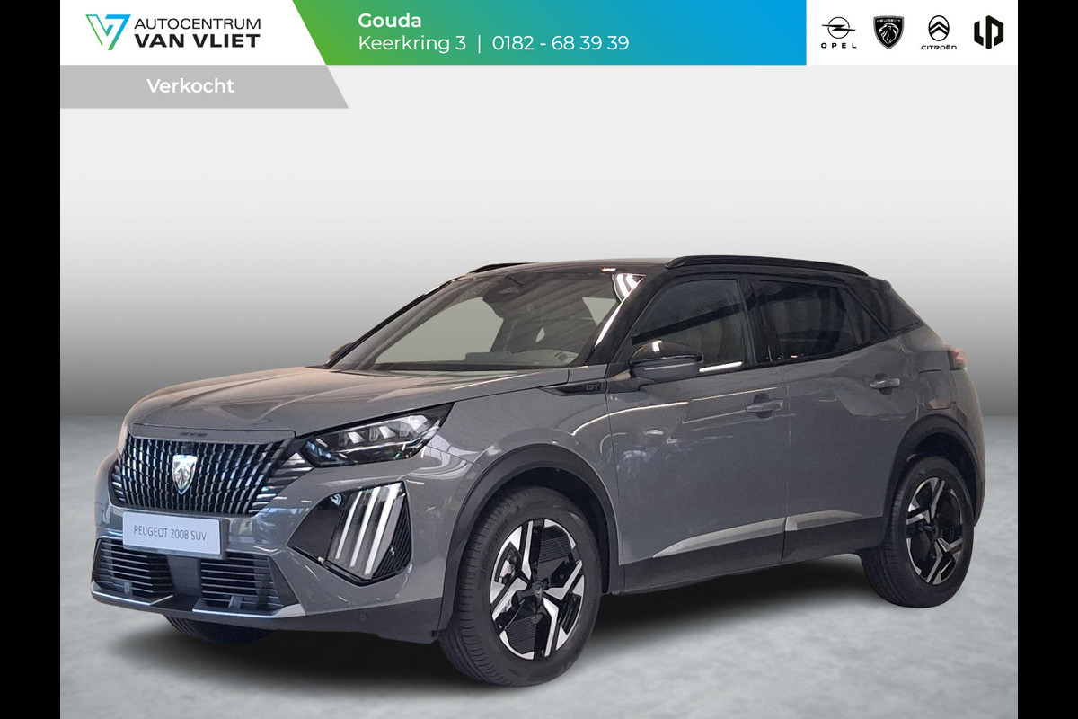 Peugeot 2008 1.2 Hybrid 145 GT Automaat | Panoramisch Schuifdak | Navigatie | 360° Camera | Stoelverwarming | Keyless Entry | Apple Carplay/Android Auto | Peugeot 2008 1.2 Hybrid 145 GT Automaat | Panoramisch Schuifdak | Navigatie | 360° Camera | Stoelverwarming | Keyless Entry | Apple Carplay/Android Auto |