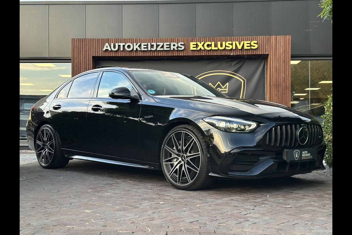 Mercedes-Benz C-Klasse AMG 43 4MATIC Panoramadak Burmester Adapt. Cruise Ambient HeadUp Nieuwe Model! Mercedes-Benz C-Klasse AMG 43 4MATIC Panoramadak Burmester Adapt. Cruise Ambient HeadUp Nieuwe Model!