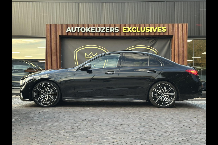 Mercedes-Benz C-Klasse AMG 43 4MATIC Panoramadak Burmester Adapt. Cruise Ambient HeadUp Nieuwe Model! Mercedes-Benz C-Klasse AMG 43 4MATIC Panoramadak Burmester Adapt. Cruise Ambient HeadUp Nieuwe Model!