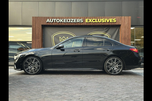 Mercedes-Benz C-Klasse AMG 43 4MATIC Panoramadak Burmester Adapt. Cruise Ambient HeadUp Nieuwe Model! Mercedes-Benz C-Klasse AMG 43 4MATIC Panoramadak Burmester Adapt. Cruise Ambient HeadUp Nieuwe Model!