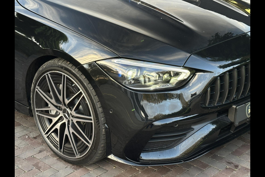 Mercedes-Benz C-Klasse AMG 43 4MATIC Panoramadak Burmester Adapt. Cruise Ambient HeadUp Nieuwe Model! Mercedes-Benz C-Klasse AMG 43 4MATIC Panoramadak Burmester Adapt. Cruise Ambient HeadUp Nieuwe Model!