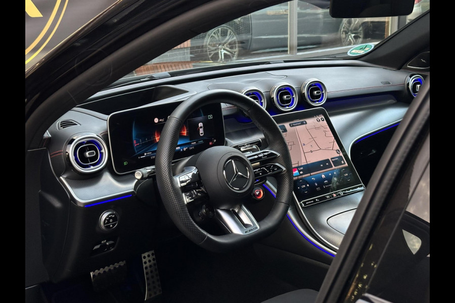 Mercedes-Benz C-Klasse AMG 43 4MATIC Panoramadak Burmester Adapt. Cruise Ambient HeadUp Nieuwe Model! Mercedes-Benz C-Klasse AMG 43 4MATIC Panoramadak Burmester Adapt. Cruise Ambient HeadUp Nieuwe Model!