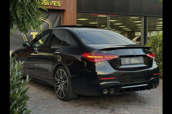 Mercedes-Benz C-Klasse AMG 43 4MATIC Panoramadak Burmester Adapt. Cruise Ambient HeadUp Nieuwe Model! Mercedes-Benz C-Klasse AMG 43 4MATIC Panoramadak Burmester Adapt. Cruise Ambient HeadUp Nieuwe Model!