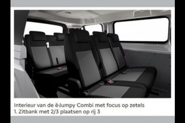 Citroën ë-Jumpy Combi 9 pers. 75 kWH L3 136
