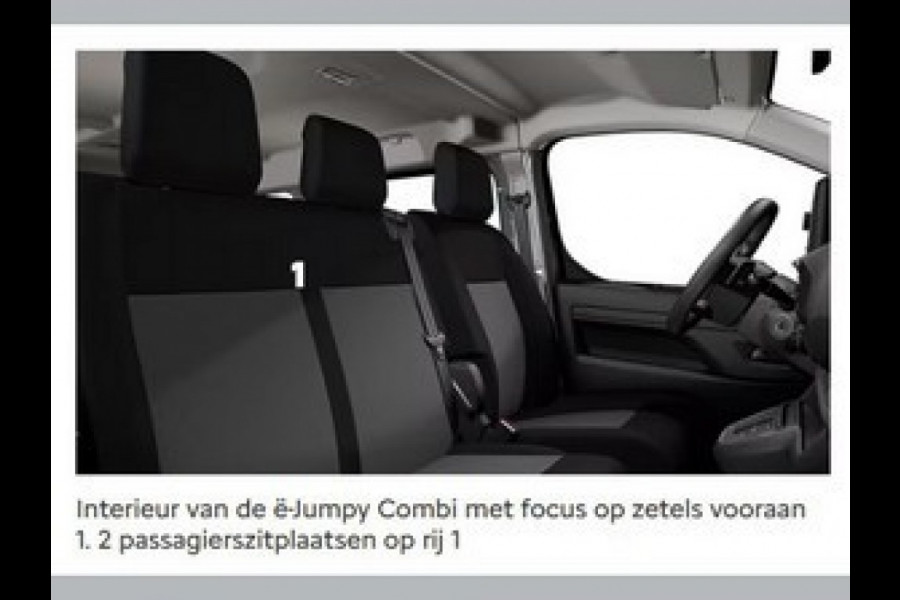 Citroën ë-Jumpy Combi 9 pers. 75 kWH L3 136