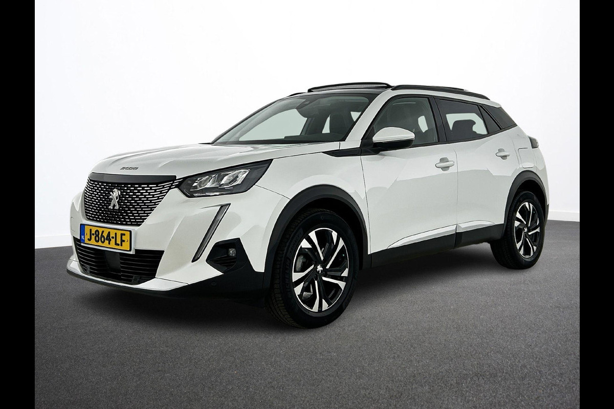 Peugeot 2008 1.2 PureTech 130pk Allure Pack Auto. Panoramadak Navigatie Apple Carplay/Android Auto Camera Parkeersensoren Adaptive Cruise Control Virtual Cockpit Climate Control Lichtmetalen velgen