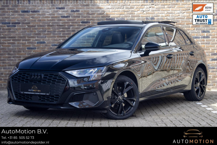Audi A3 Sportback 40 TFSI e | Pano | Cam Leder | Carplay | Sfeerverlichting Audi A3 Sportback 40 TFSI e | Pano | Cam Leder | Carplay | Sfeerverlichting