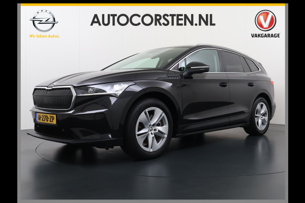 Škoda ENYAQ iV 80 First Edition SOH 92% Leder + Mermory Adap.Cruise 360°Camera Navi Ecc Apple Carplay Android Auto Stoel+Stuurverwarming Lane Assist Elek.Achterklep DAB+ Led