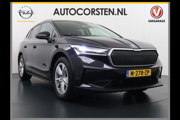 Škoda ENYAQ iV 80 First Edition SOH 92% Leder + Mermory Adap.Cruise 360°Camera Navi Ecc Apple Carplay Android Auto Stoel+Stuurverwarming Lane Assist Elek.Achterklep DAB+ Led