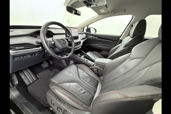 Škoda ENYAQ iV 80 First Edition SOH 92% Leder + Mermory Adap.Cruise 360°Camera Navi Ecc Apple Carplay Android Auto Stoel+Stuurverwarming Lane Assist Elek.Achterklep DAB+ Led
