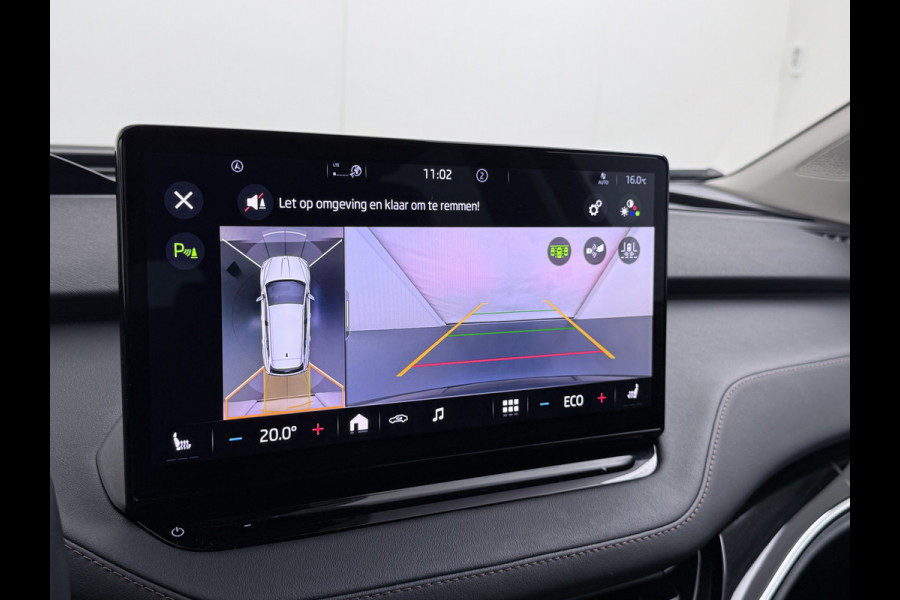 Škoda ENYAQ iV 80 First Edition SOH 92% Leder + Mermory Adap.Cruise 360°Camera Navi Ecc Apple Carplay Android Auto Stoel+Stuurverwarming Lane Assist Elek.Achterklep DAB+ Led