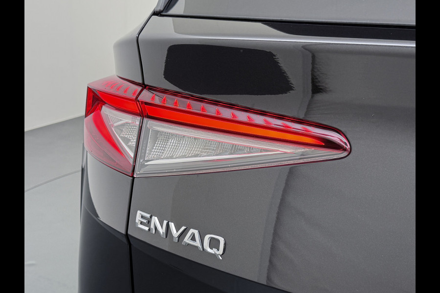 Škoda ENYAQ iV 80 First Edition SOH 92% Leder + Mermory Adap.Cruise 360°Camera Navi Ecc Apple Carplay Android Auto Stoel+Stuurverwarming Lane Assist Elek.Achterklep DAB+ Led